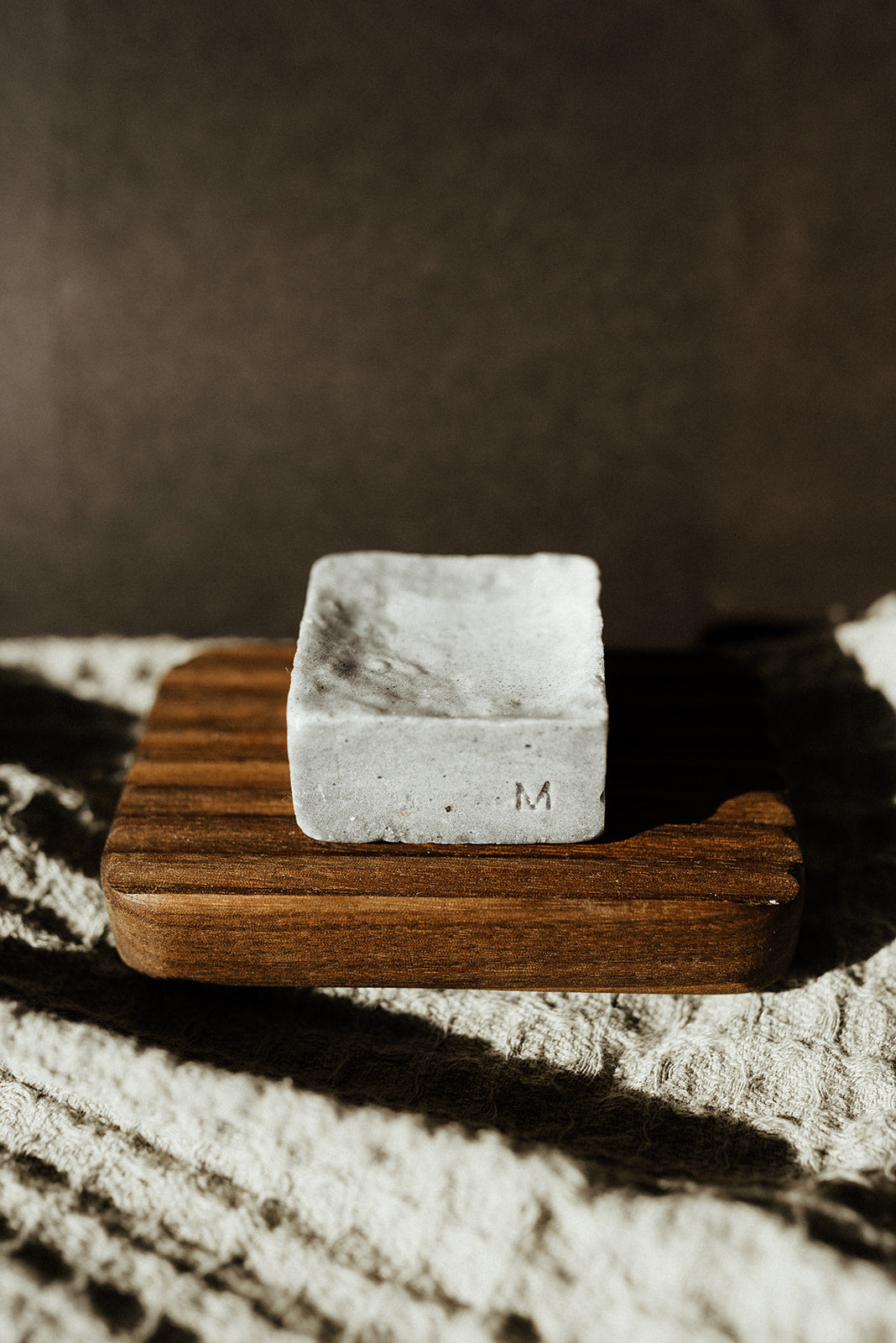 Dark Cherrywood Soap Dish