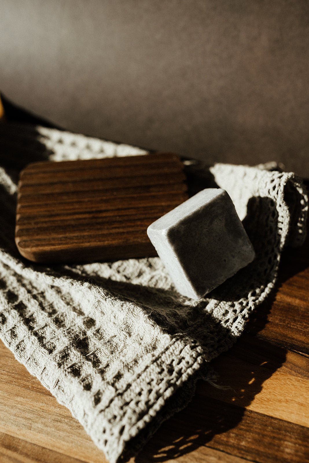 Dark Cherrywood Soap Dish